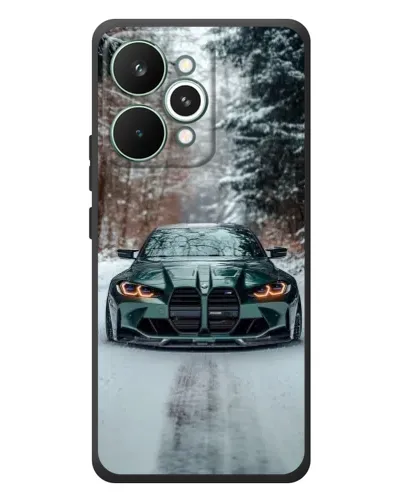 Чохол для Realme 15 Pro з картинкою «BMW у зимовому лісі» Чохол для Realme 15 Pro з картинкою «BMW у зимовому лісі»