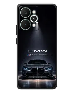 Чохол для Realme 15 Pro з картинкою «BMW крізь нічне місто»