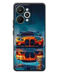 Чохол для Realme 15 Pro з картинкою «BMW — золота емблема»