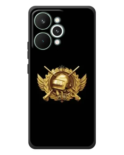 Чохол для Realme 15 Pro з картинкою «PUBG — помаранчевий градієнт»