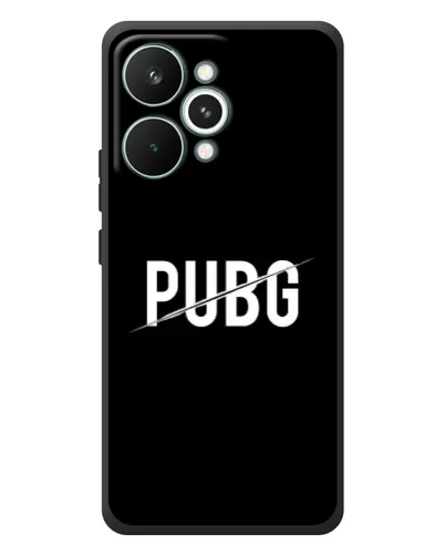 Чохол для Realme 15 Pro з картинкою «PUBG — білий логотип»