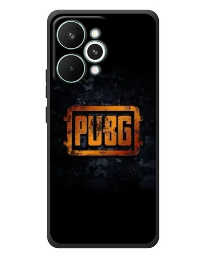 Чохол для Realme 15 Pro з картинкою «PUBG — золотий логотип»