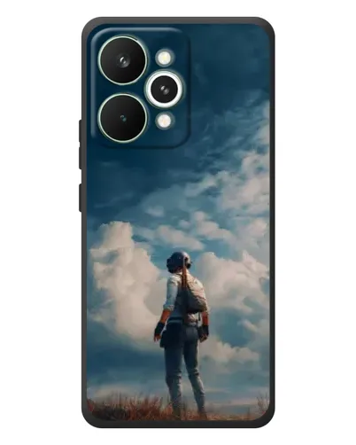 Чохол для Realme 15 Pro з картинкою «Герой PUBG на скелі»