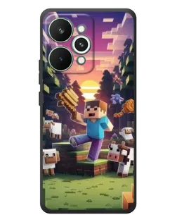 Чохол для Realme 15 Pro з картинкою «Стів на фермі»