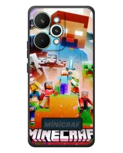 Чохол для Realme 15 Pro з картинкою «Minecraft герої гри» Чохол для Realme 15 Pro з картинкою «Minecraft герої гри»