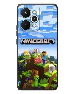 Чехол для Realme 15 Pro с картинкой «Minecraft классический мир»