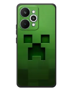Чехол для Realme 15 Pro с картинкой «Крипер микро-дизайн»