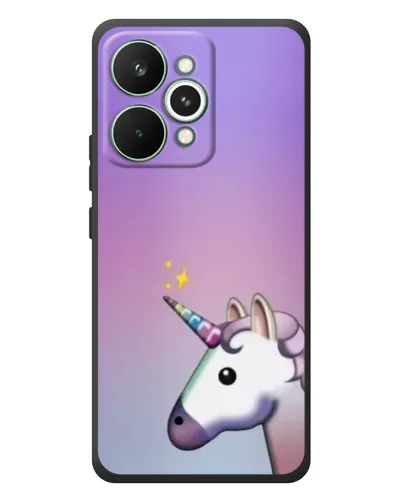 Чехол для Realme 15 Pro с картинкой «Единорог градиент»