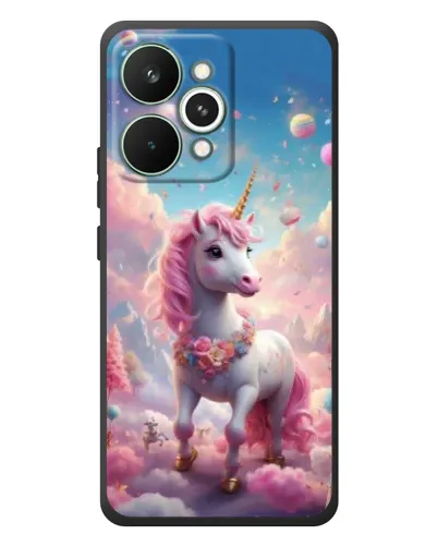 Чехол для Realme 15 Pro с картинкой «Единорог среди облаков»