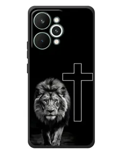 Чохол для Realme 15 Pro з картинкою «Лев та Хрест» Чохол для Realme 15 Pro з картинкою «Лев та Хрест»