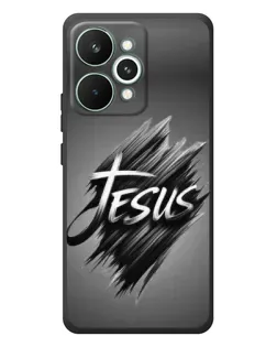 Чехол для Realme 15 Pro с картинкой «Надпись Jesus Graffiti»