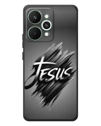 Чехол для Realme 15 Pro с картинкой «Надпись Jesus Graffiti»