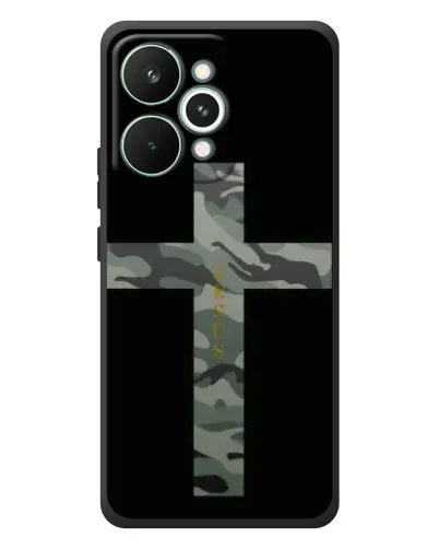 Чехол для Realme 15 Pro с картинкой «Милитари Крест»
