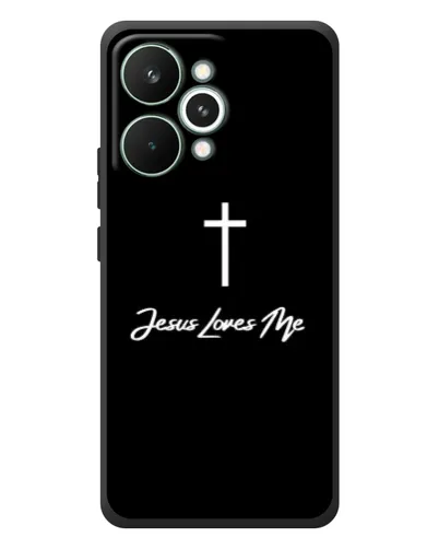 Чехол для Realme 15 Pro с картинкой «Иисус любит тебя»