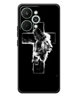 Чохол для Realme 15 Pro з картинкою «Сяючий хрест Jesus»