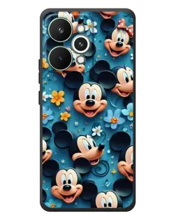 Чохол для Realme 15 Pro з картинкою «Паттерн Міккі та Мінні»