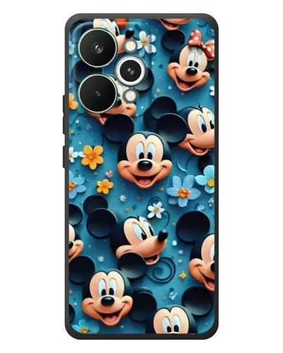 Чохол для Realme 15 Pro з картинкою «Паттерн Міккі та Мінні» Чохол для Realme 15 Pro з картинкою «Паттерн Міккі та Мінні»