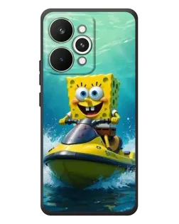 Чохол для Realme 15 Pro з картинкою «Спанч Боб на гідроциклі»
