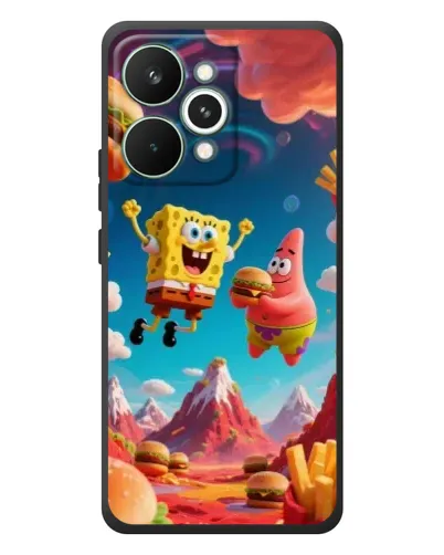 Чохол для Realme 15 Pro з картинкою «Космічний фастфуд»