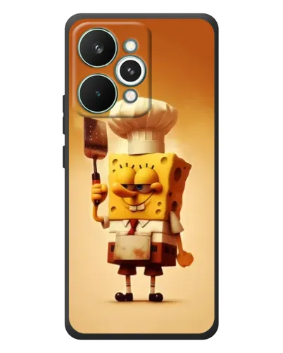 Чохол для Realme 15 Pro з картинкою «Губка Боб кухар»