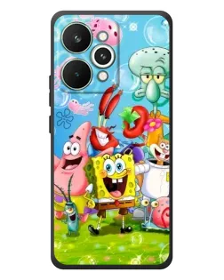 Чохол для Realme 15 Pro з картинкою «Губка Боб та друзі»
