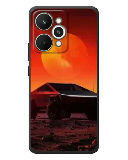 Чохол для Realme 15 Pro з картинкою «Cybertruck на Марсі»