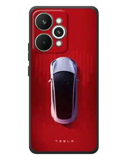 Чохол для Realme 15 Pro з картинкою «Tesla Top View»