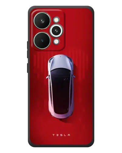 Чохол для Realme 15 Pro з картинкою «Tesla Top View»