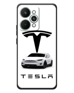 Чохол для Realme 15 Pro з картинкою «Tesla White Style»