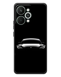 Чохол для Realme 15 Pro з картинкою «Фари Tesla Night»