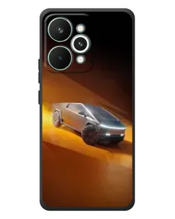 Чохол для Realme 15 Pro з картинкою «Cybertruck у пустелі»