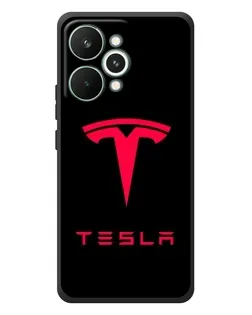 Чохол для Realme 15 Pro з картинкою «Tesla Red Logo»