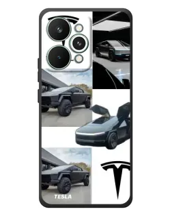 Чохол для Realme 15 Pro з картинкою «Колаж Cybertruck Tesla»