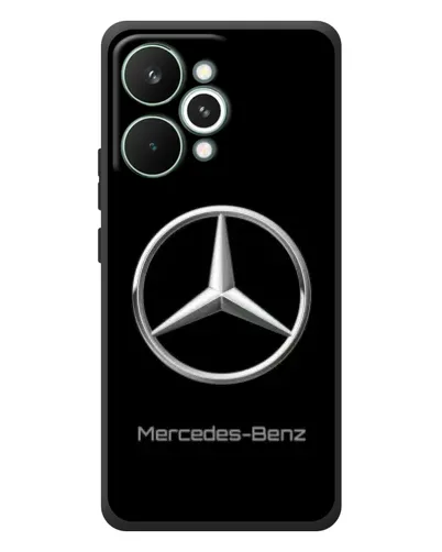 Чохол для Realme 15 Pro з картинкою «Mercedes Silver Logo» Чохол для Realme 15 Pro з картинкою «Mercedes Silver Logo»