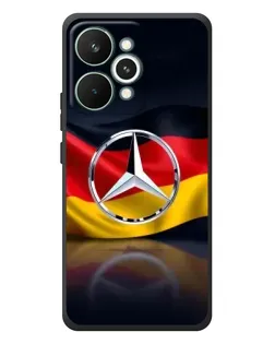 Чохол для Realme 15 Pro з картинкою «Mercedes — прапор Німеччини»