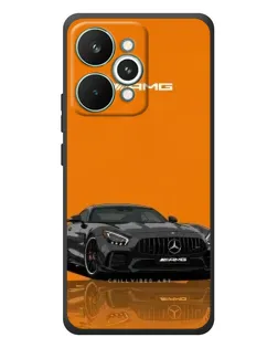 Чохол для Realme 15 Pro з картинкою «Помаранчевий Mercedes AMG»