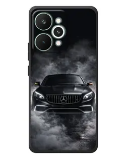 Чохол для Realme 15 Pro з картинкою «Mercedes у диму»