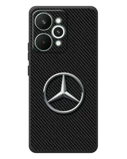 Чохол для Realme 15 Pro з картинкою «Карбоновий Mercedes стиль»