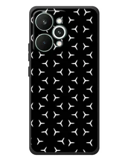 Чохол для Realme 15 Pro з картинкою «Mercedes паттерн зірок»