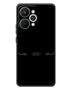 Чохол для Realme 15 Pro з картинкою «Audi — світловий підпис»