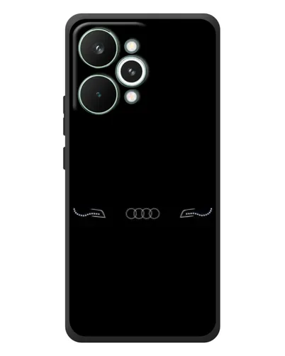 Чехол для Realme 15 Pro с картинкой «Audi — световой подпись» Чехол для Realme 15 Pro с картинкой «Audi — световой подпись»