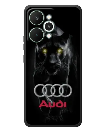 Чехол для Realme 15 Pro с картинкой «Пантера и Audi» Чехол для Realme 15 Pro с картинкой «Пантера и Audi»