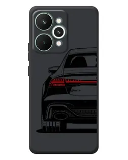 Чехол для Realme 15 Pro с картинкой «Задняя часть Audi — арт»