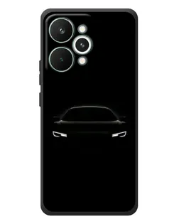 Чехол для Realme 15 Pro с картинкой «Взгляд Audi в темноте»