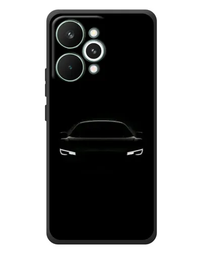Чехол для Realme 15 Pro с картинкой «Взгляд Audi в темноте» Чехол для Realme 15 Pro с картинкой «Взгляд Audi в темноте»