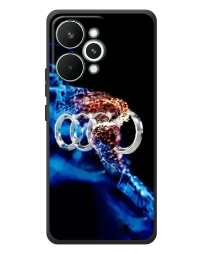 Чехол для Realme 15 Pro с картинкой «Энергия лого Audi» Чехол для Realme 15 Pro с картинкой «Энергия лого Audi»