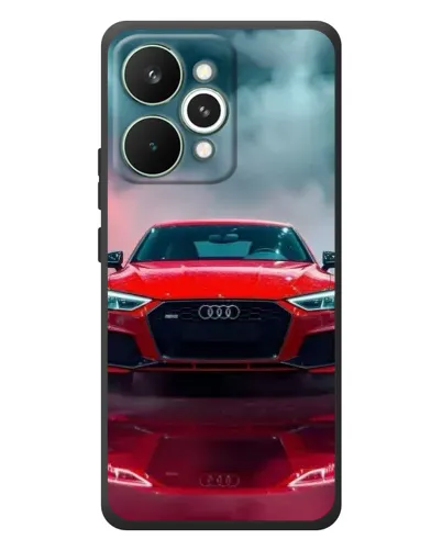 Чехол для Realme 15 Pro с картинкой «Audi RS — красный стиль» Чехол для Realme 15 Pro с картинкой «Audi RS — красный стиль»