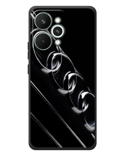 Чехол для Realme 15 Pro с картинкой «Audi — абстрактные кольца» Чехол для Realme 15 Pro с картинкой «Audi — абстрактные кольца»