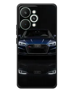 Чехол для Realme 15 Pro с картинкой «Audi — ночное отражение»