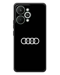 Чехол для Realme 15 Pro с картинкой «Audi White Logo»